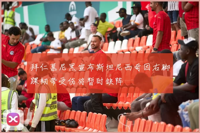 拜仁慕尼黑宣布斯坦尼西奇因右脚踝韧带受伤将暂时缺阵